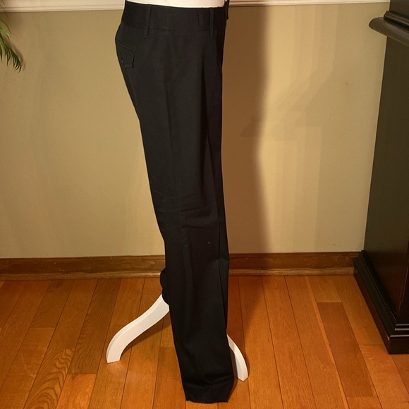 Anne Taylor Loft Black Size 6 Women’s Straight Leg Pleated Pants - Picture 3 of 6